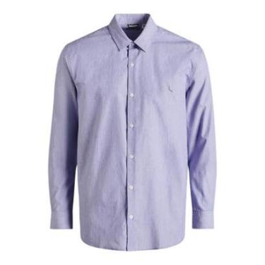 Imagem de Camisa Social Reserva Manga Longa Cerrado Masculino Marinho-Masculino