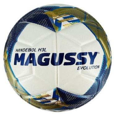 Imagem de Bola de Handebol H3L Evolution Magussy, Azul