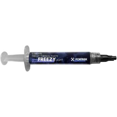 Imagem de Pasta Térmica Fortrek Freezy Light 1,5G 5,5W/MK Cinza/Prata