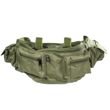 Imagem de Pochete Pescador 9 Bolsos Pochetão Pesca e Camping Fox Boy Fisherman -