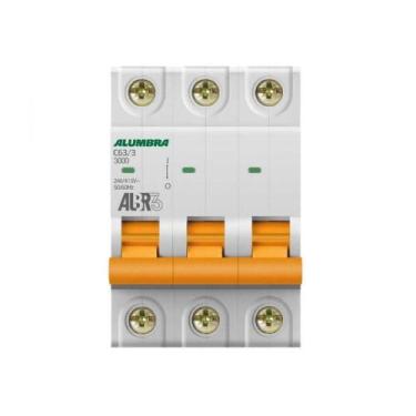 Imagem de Disjuntor Din Alumbra Tripolar C63/3 240/415v