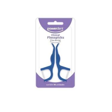 Imagem de Fio Dental Floss Picks (Fita Dental) C/10 und - Powerdent