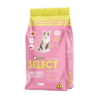 Imagem de Ração Seca Quatree Select Salmão e Arroz  Gatos Adultos  - 1 Kg