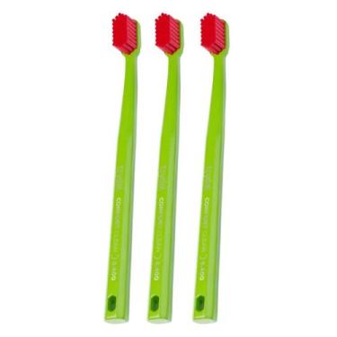 Imagem de Kit e Escovas super Macias Ultrasoft Trydal Confotavel Verde