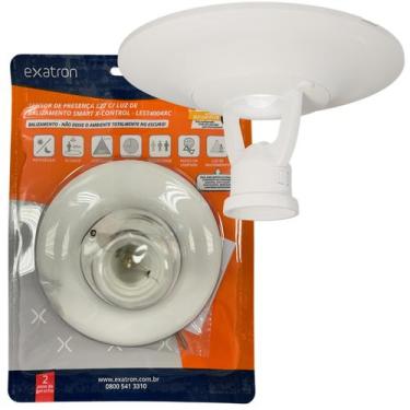Imagem de Sensor Presença Plafon E27 Luz Balizamento Smart X-Control - Exatron
