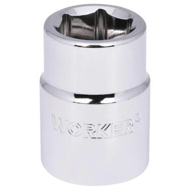 Imagem de Soquete Encaixe 3-4 Worker com Acabamento Cromado em Aço Especial 19MM Bivolt