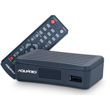 Imagem de Conversor e Gravador Digital HDTV Aquário DTV-4000S - Full HD - com Controle Remoto - USB, HDMI, RCA