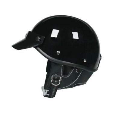 Imagem de Capacete Leve E Durável Em ABS 3/4 Anti-Impacto Para Motocicleta Cruis