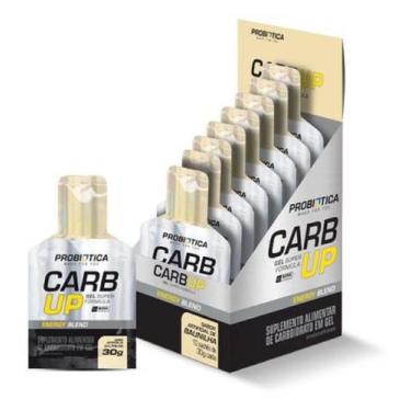 Imagem de Caixa 10 Carb Up Gel Super Formula Probiotica Energy Blend, Baunilha