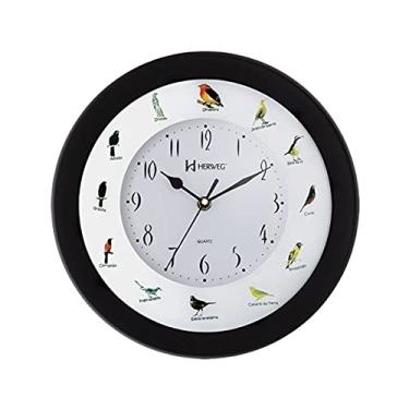 Imagem de Relógio de Parede Quartz Preto Brilhante