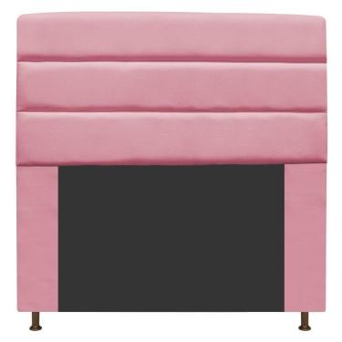 Imagem de Cabeceira Turim 160 Cm Queen Size Suede Rosa Bebê