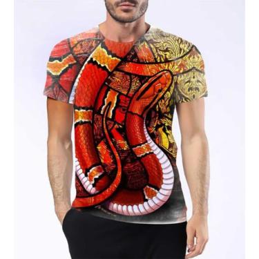 Imagem de Camiseta Camisa Cobra Coral Verdadeira Serpente Venenosa 4 - Estilo Kr