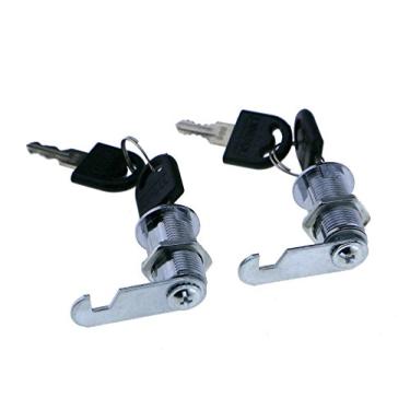 Imagem de 2 x gavetas de mesa para armário de porta de máquina de fliperama com trava de câmera de 20 – 30 mm