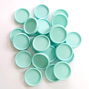 Imagem de Kit 12 Discos M 24mm de Caderno Infinito Sistema Inteligente Amor Infinito Cadernos - Liso (Tiffany)