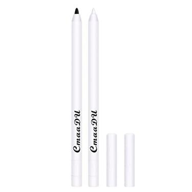 Imagem de Lápis delineador à prova d'água | Impermeável Smudge-proof Ultra-Pigmented Eyeliner Pencil com Apontador Embutido | longa duração secagem rápida para looks olhos Purble