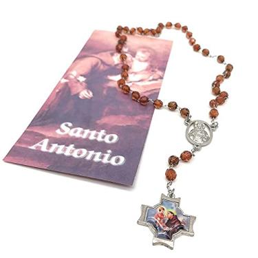 Imagem de Terço De Santo Antônio Com Folheto De Oração