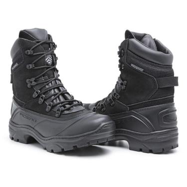 Imagem de Bota Coturno Tiger Pro Nobuck Acero Couro - Preto-Unissex