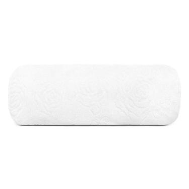 Imagem de Manta Microfibra Flannel Floral Lady Branco Appel Solteiro