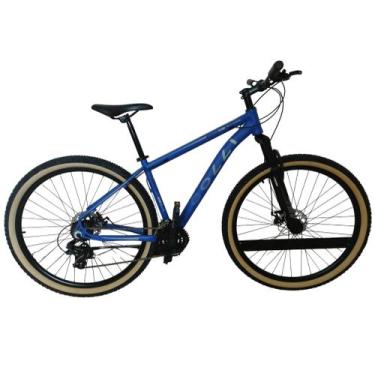 Imagem de Bicicleta 29X17 Colli Allure Freios A Disco Mecanico Azul Fosco