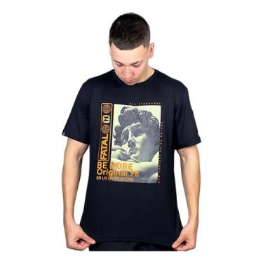 Imagem de Camiseta Masculina Fatal Surf Camisa Estampada Manga Curta 26956 Origi