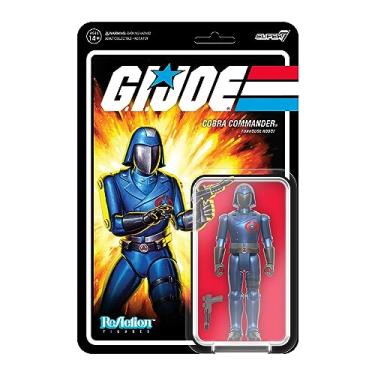 Imagem de Super7 G.I. Joe Cobra Commander (Robô Funhouse) – Boneco G.I. Joe de 9,5 cm com acessório, clássicos de desenhos animados colecionáveis e brinquedos retrô
