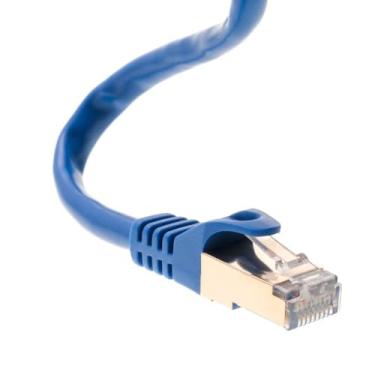 Imagem de Cables Direct Online 6 m S/FTP Cat7 cabo de rede Ethernet de cobre, fio de Internet, compatível com PC, laptop, modem, roteador, TVs, cabo de impressora, consoles para casa e escritório (6 m, azul)