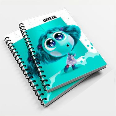Imagem de Caderno Universitário 10 Mat Pers. Divertidamente 2 Inveja