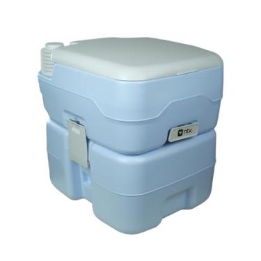 Imagem de Nautika, Banheiro Químico, Ecocamp 20L, Vaso Sanitário Portátil, Suporta Até 120Kgs, Ideal Para Pescarias, Campings, Barcos, Viagem e Atividades Outdoor, Feito Em Polietileno