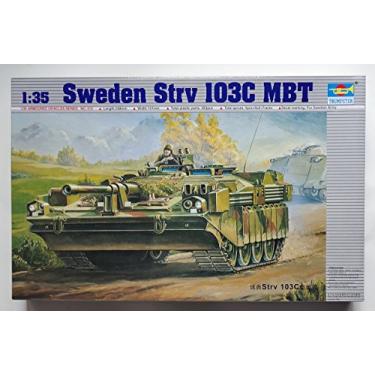 Imagem de Kit De Montar Trumpeter 1:35 Tanque Swedish Strv 103C Mbt