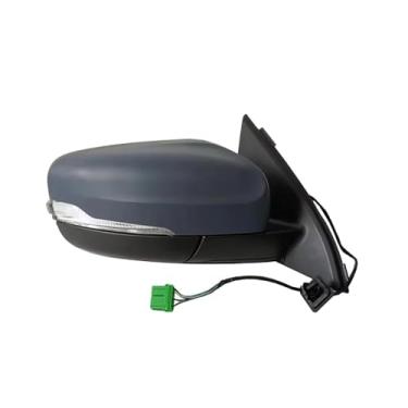 Imagem de Conjunto de espelho lateral do passageiro adequado para Volvo XC60 2013-2018 Retrovisores de porta lateral Espelho retrovisor de substituição Acessórios de espelho retrovisor (12 fios)
