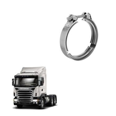 Imagem de Abraçadeira Escapamento Scania Original Intercooler Inox - BRSUL
