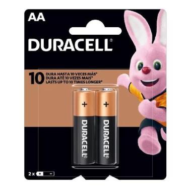 Imagem de Pilha Alcalina Pequena AA2 02 unidades - DURACELL