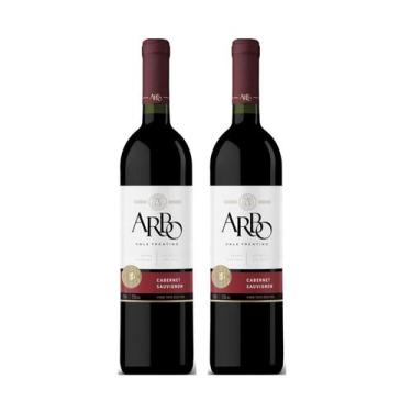 Imagem de Kit Vinho Arbo Cabernet Sauvignon Tinto Seco 750ml 2unidades - Casa Pe