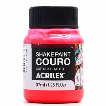 Imagem de Tinta p/ couro shake paint 37ml acrilex escolha a cor, 103 VERMELHO FL