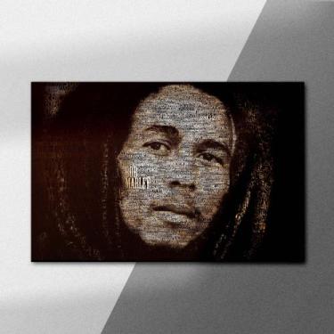 Imagem de Quadro composição bob marley - Dresch Loja, 20x30