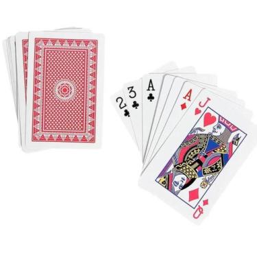 Imagem de Jogos De Baralho Duplo Resistente Lavável 100% Plástico - Home Goods