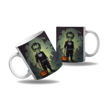 Imagem de Caneca Presente Halloween Terror Monstro Frankenstein HD  - Enjoy Shop