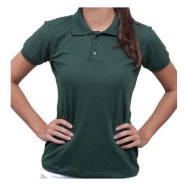Imagem de Camisa Polo Feminina Camiseta Gola Atacado Uniforme Piquet - Vesttuari