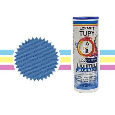 Imagem de 02 Corante Tupy Lumy Fluorescente Algodão 45g  6 Cores, Azul Saphira