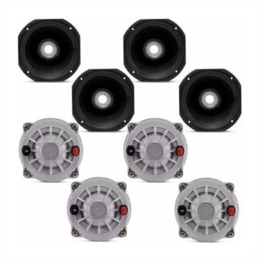 Imagem de 4 Driver D250x Selenium Jbl + 04 Cornetas 400 Wrms
