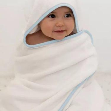 Imagem de Toalha Bebe Comfort Power Sec - LAÇO BEBE, Azul