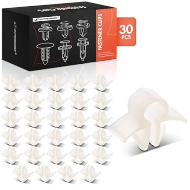 Imagem de A-Premium 30 peças de fio de nylon prendedor de chicote de fios de fio compatível com Honda CR-V Prelude 1998-2001, Civic Accord 1998-2003 e Acura RL 1998-2003, Integra 1998-2001, RSX - Para furo de 7