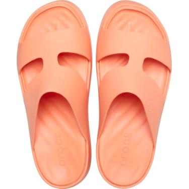 Imagem de Crocs Sandália feminina Getaway Platform H-Strap, Sunkissed, 36