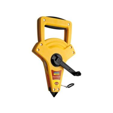 Imagem de Trena em fibra de vidro capacidade 20m corpo em abs injetado empuinhad