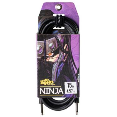 Imagem de Cabo Instrumento P10/P10 3,05m  NINJA GUITAR - SANTO ANGELO