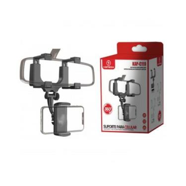 Imagem de Suporte Pra Celular Veicular Encaixe Retrovisor Carro 360 - SUP72 - IT