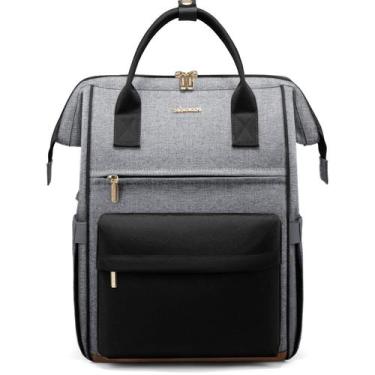 Imagem de Mochila para laptop LOVEVOOK à prova d'água com porta USB de 15,6"