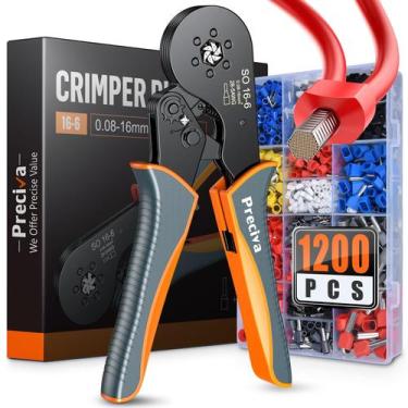 Imagem de Kit de ferramentas de crimpagem de ponteiras Preciva Upgrade AWG 28-5 