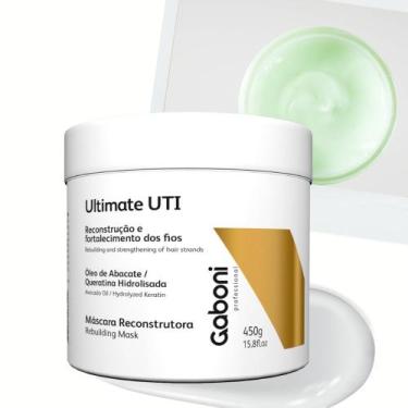 Imagem de Máscara Creme de Reconstrução Intensa Ultimate UTI 450g Gaboni Profess