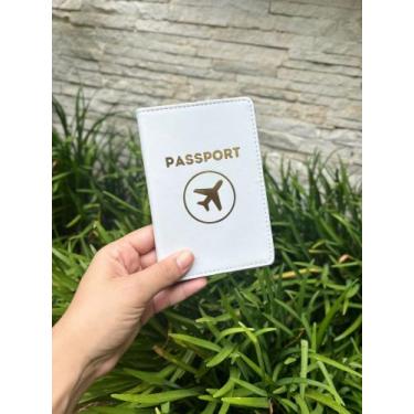 Imagem de Porta Passaporte - Crs Carteira, Branco